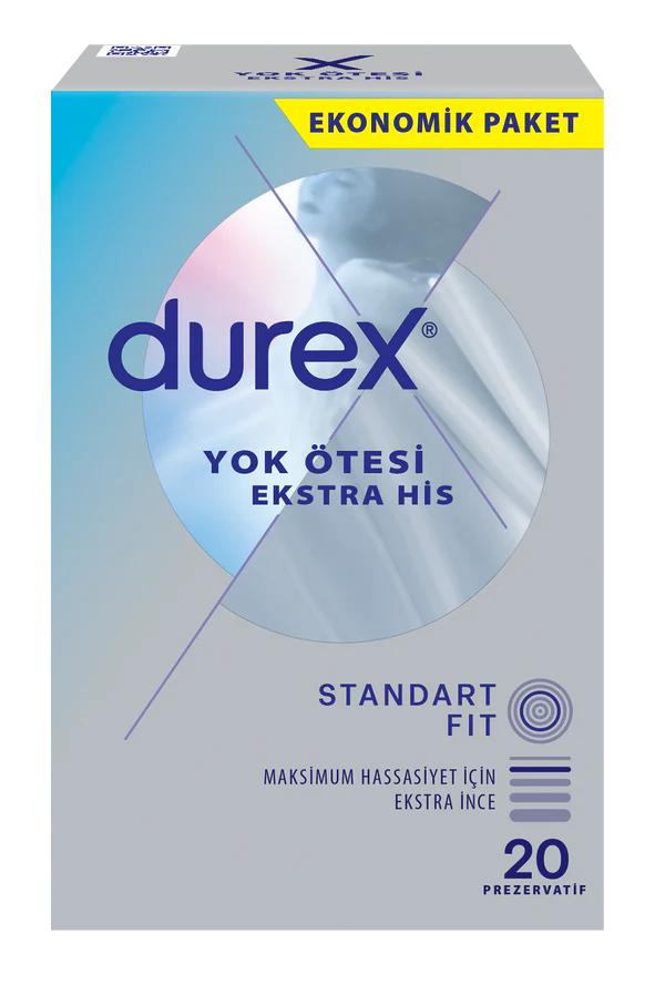 Durex Yok Ötesi Ekstra His x20 Prezervatif