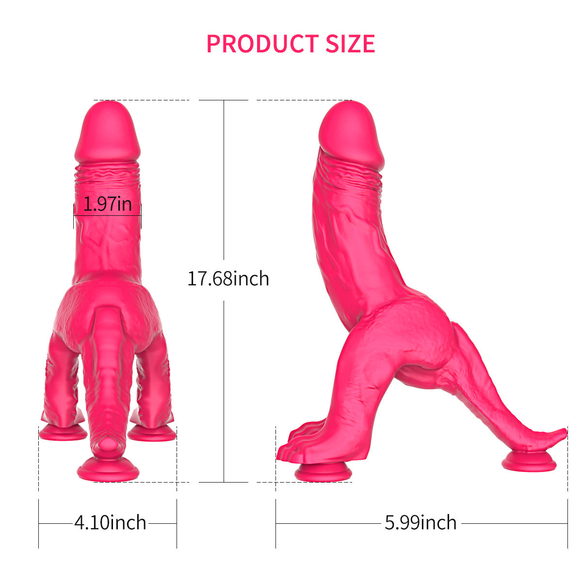 ✨ Her Yüzeye Uyumlu |Dildonozor ile Sınırsız Zevk