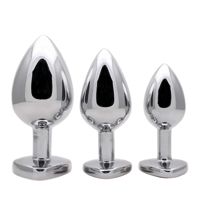 Kalpli Anal Plug 3’ü 1 arada