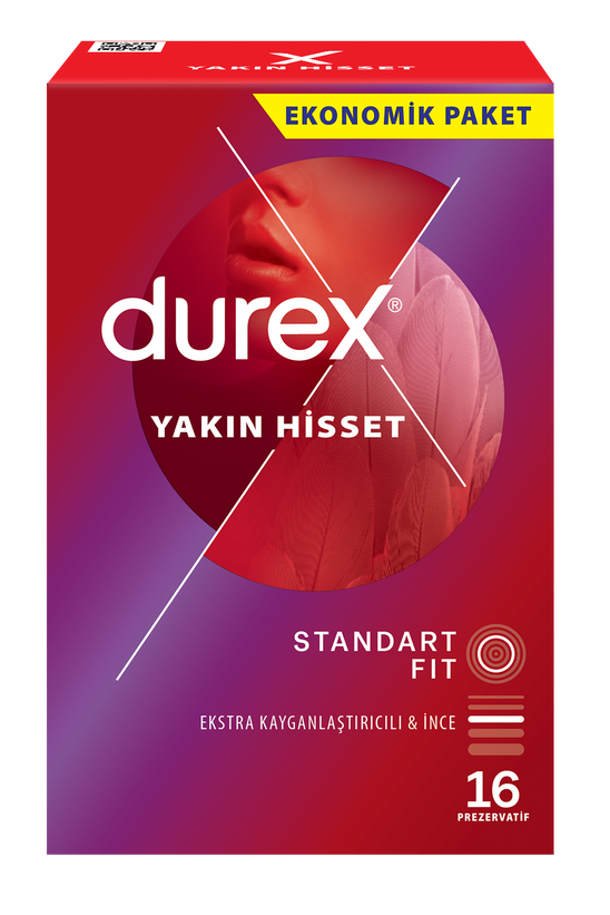 Durex Yakın Hisset x16 Prezervatif