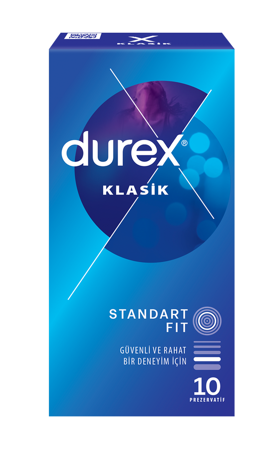 Durex Klasik x10 Prezervatif