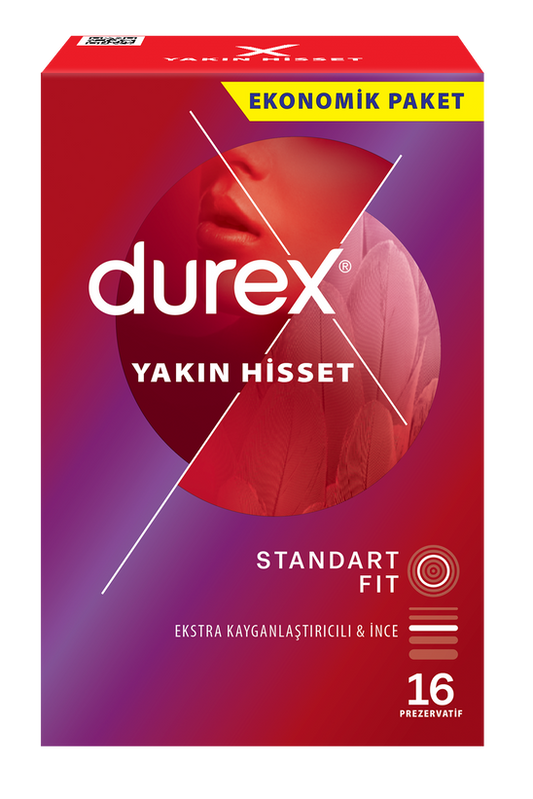 Durex Yakın Hisset x16 Prezervatif
