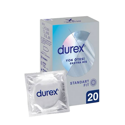 Durex Yok Ötesi Ekstra His x20 Prezervatif