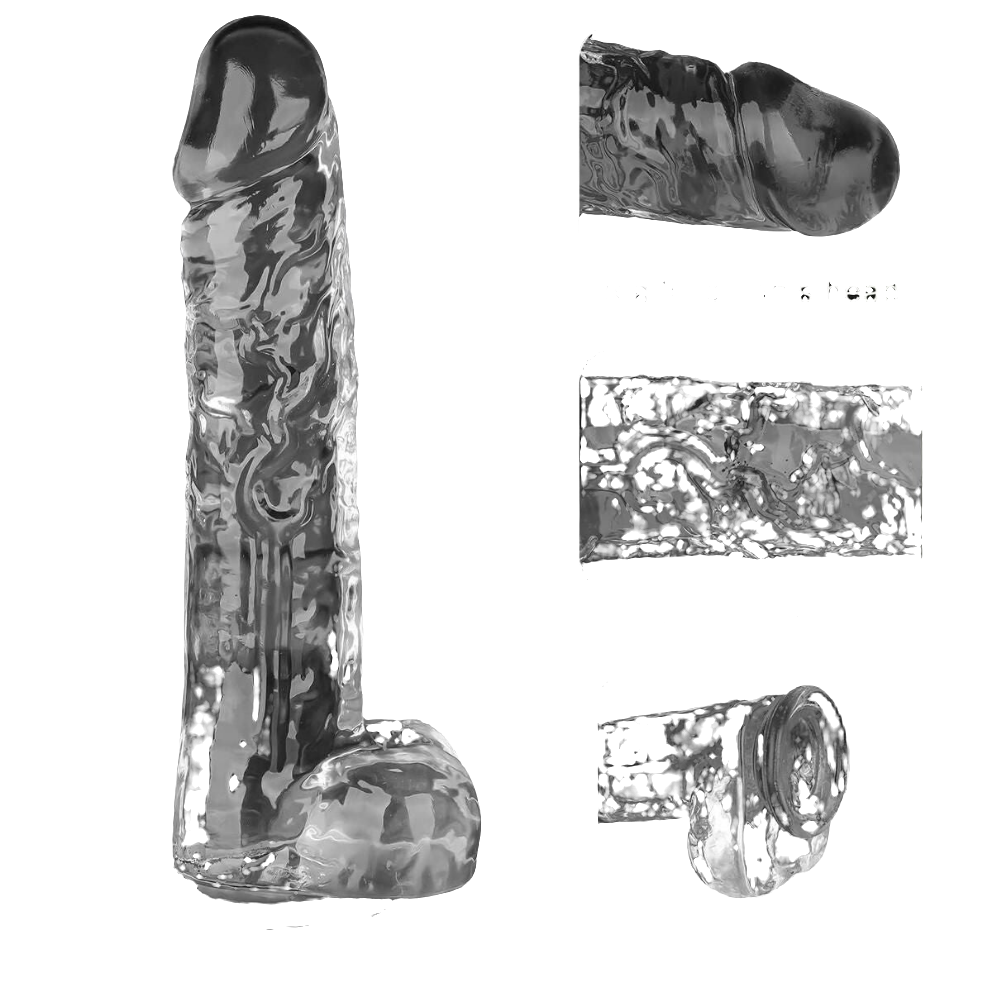 Şeffaf Jel Yapay Penis 23 cm Model: Ruben