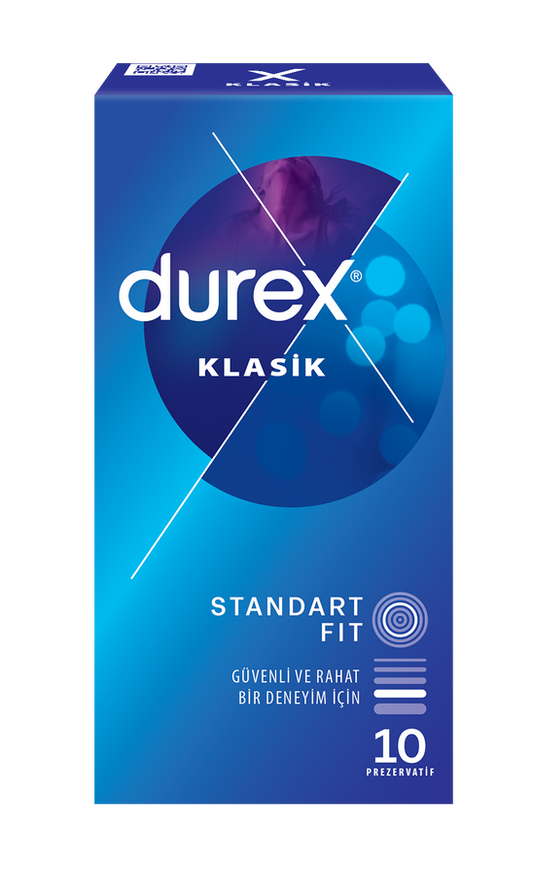 Durex Klasik x10 Prezervatif